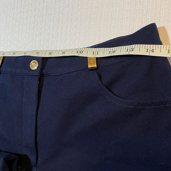 St. John Sport by Marie Gray Navy High Rise Trousers Women's size 6 - Picture 13 of 16